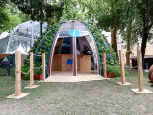 5,5m Wooden Dome - TheGlampingStore