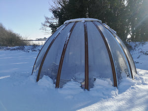 5,5m Wooden Dome - TheGlampingStore
